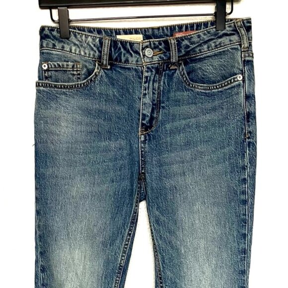 Pilcro Mid Rise Straight Leg Jeans - Picture 2 of 10